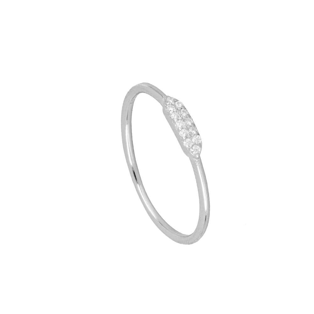 Le Marshand®  -  Joyería en plata 925, chapado en Oro 24K - Anillo Mini Large (Plata)(RBJ) - Diseños propios - Brazaletes, pulseras, collares y pendientes - Joyería online - Mallorca