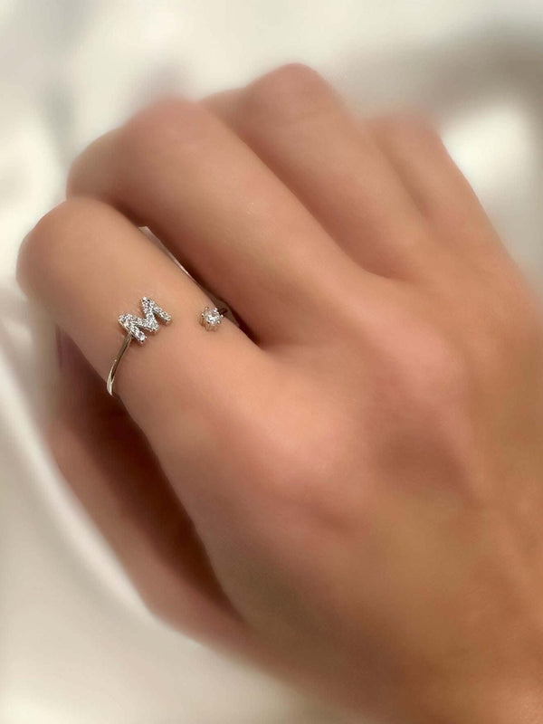 Anillo Letras (Plata 925) - LE MARSHAND™