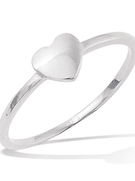 Anillo Mini Corazón (Plata de Ley 925) (RBJ*) - LE MARSHAND™