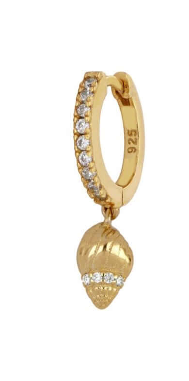 Le Marshand®  -  Joyería en plata 925, chapado en Oro 24K - Arito Caracola - Diseños propios - Brazaletes, pulseras, collares y pendientes - Joyería online - Mallorca