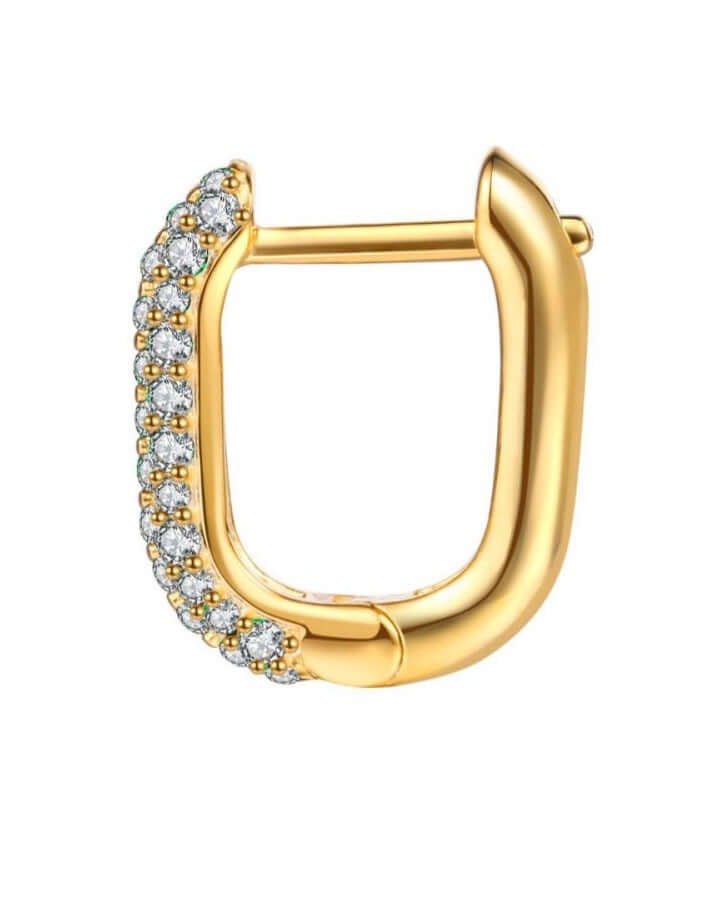 Le Marshand®  -  Joyería en plata 925, chapado en Oro 24K - Arito Mini Circ Q - Diseños propios - Brazaletes, pulseras, collares y pendientes - Joyería online - Mallorca
