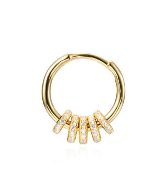 Le Marshand®  -  Joyería en plata 925, chapado en Oro 24K - Arito Lux Donuts - Diseños propios - Brazaletes, pulseras, collares y pendientes - Joyería online - Mallorca