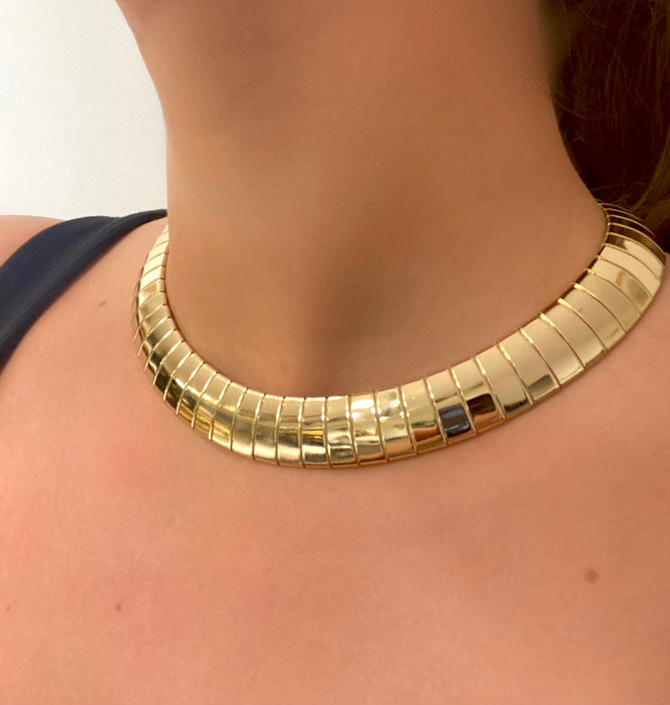 Le Marshand®  -  Joyería en plata 925, chapado en Oro 24K - Collar Marlene - Diseños propios - Brazaletes, pulseras, collares y pendientes - Joyería online - Mallorca