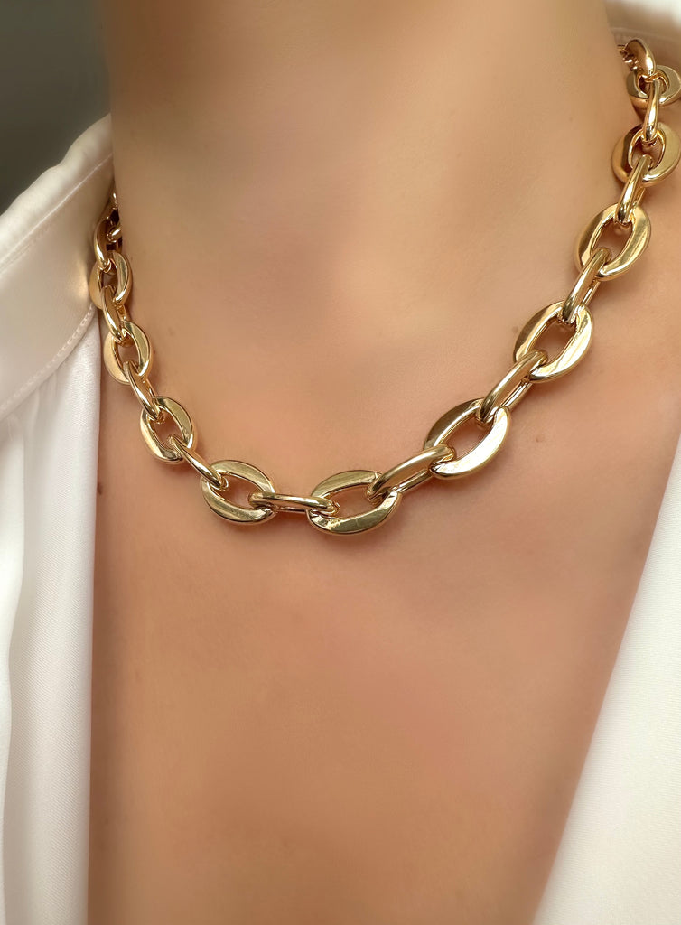 Le Marshand®  -  Joyería en plata 925, chapado en Oro 24K - Collar Suite 42 - Diseños propios - Brazaletes, pulseras, collares y pendientes - Joyería online - Mallorca