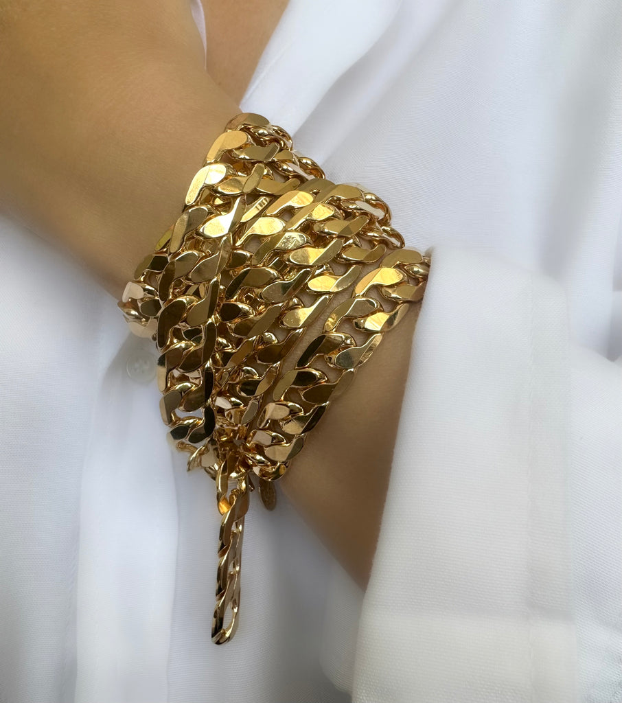 Le Marshand®  -  Joyería en plata 925, chapado en Oro 24K - Cinturón Camille - Diseños propios - Brazaletes, pulseras, collares y pendientes - Joyería online - Mallorca