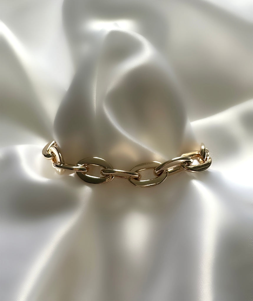 Le Marshand®  -  Joyería en plata 925, chapado en Oro 24K - Pulsera Suite 42 - Diseños propios - Brazaletes, pulseras, collares y pendientes - Joyería online - Mallorca