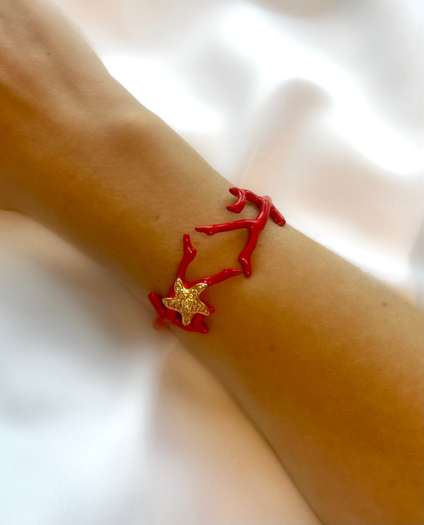 Le Marshand®  -  Joyería en plata 925, chapado en Oro 24K - Brazalete Ariel - Diseños propios - Brazaletes, pulseras, collares y pendientes - Joyería online - Mallorca