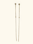 Le Marshand®  -  Joyería en plata 925, chapado en Oro 24K - Pendientes Longe Solitario - Diseños propios - Brazaletes, pulseras, collares y pendientes - Joyería online - Mallorca