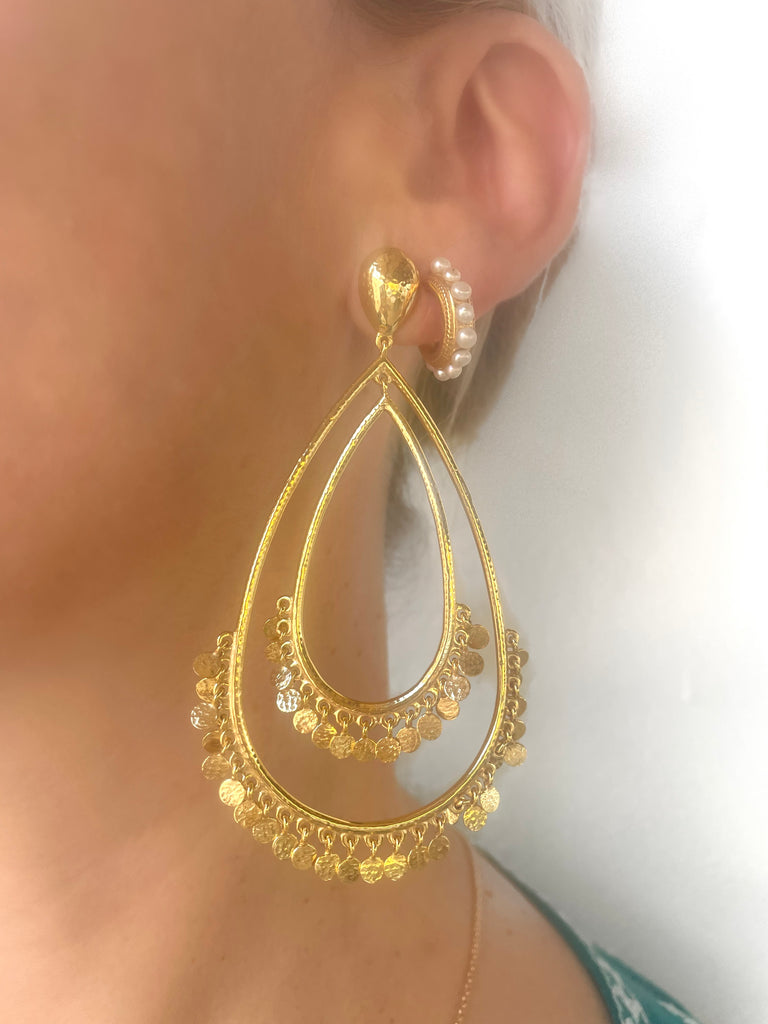 Le Marshand®  -  Joyería en plata 925, chapado en Oro 24K - Pendientes Gipsy - Diseños propios - Brazaletes, pulseras, collares y pendientes - Joyería online - Mallorca