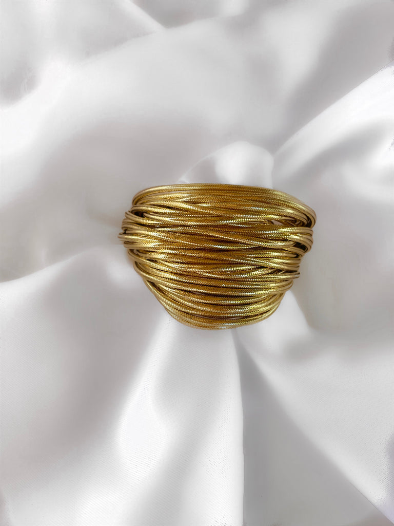Le Marshand®  -  Joyería en plata 925, chapado en Oro 24K - Brazalete Dinastía - Diseños propios - Brazaletes, pulseras, collares y pendientes - Joyería online - Mallorca