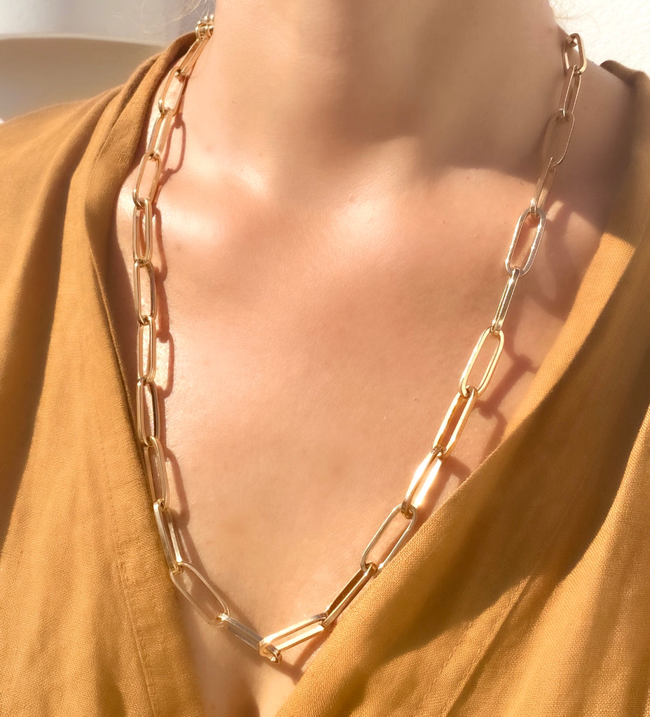 Le Marshand®  -  Joyería en plata 925, chapado en Oro 24K - Collar Elle - Diseños propios - Brazaletes, pulseras, collares y pendientes - Joyería online - Mallorca