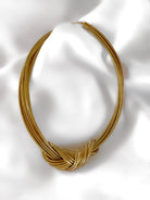 Le Marshand®  -  Joyería en plata 925, chapado en Oro 24K - Collar Nudo Dinastía - Diseños propios - Brazaletes, pulseras, collares y pendientes - Joyería online - Mallorca