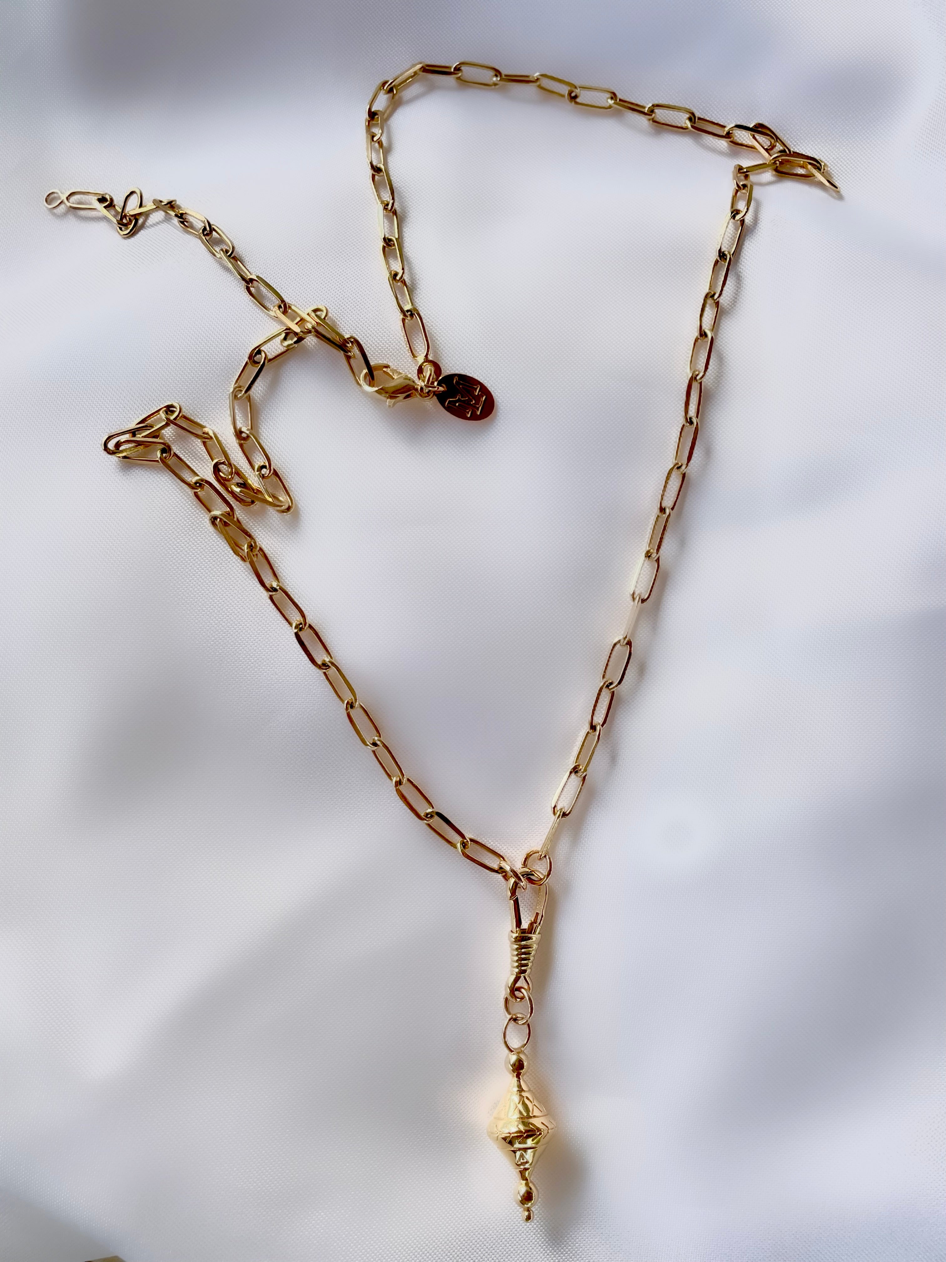 Le Marshand®  -  Joyería en plata 925, chapado en Oro 24K - Collar Cono Tibet Allure - Diseños propios - Brazaletes, pulseras, collares y pendientes - Joyería online - Mallorca