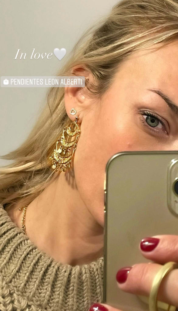 Le Marshand®  -  Joyería en plata 925, chapado en Oro 24K - Pendientes Leon Alberti - Diseños propios - Brazaletes, pulseras, collares y pendientes - Joyería online - Mallorca