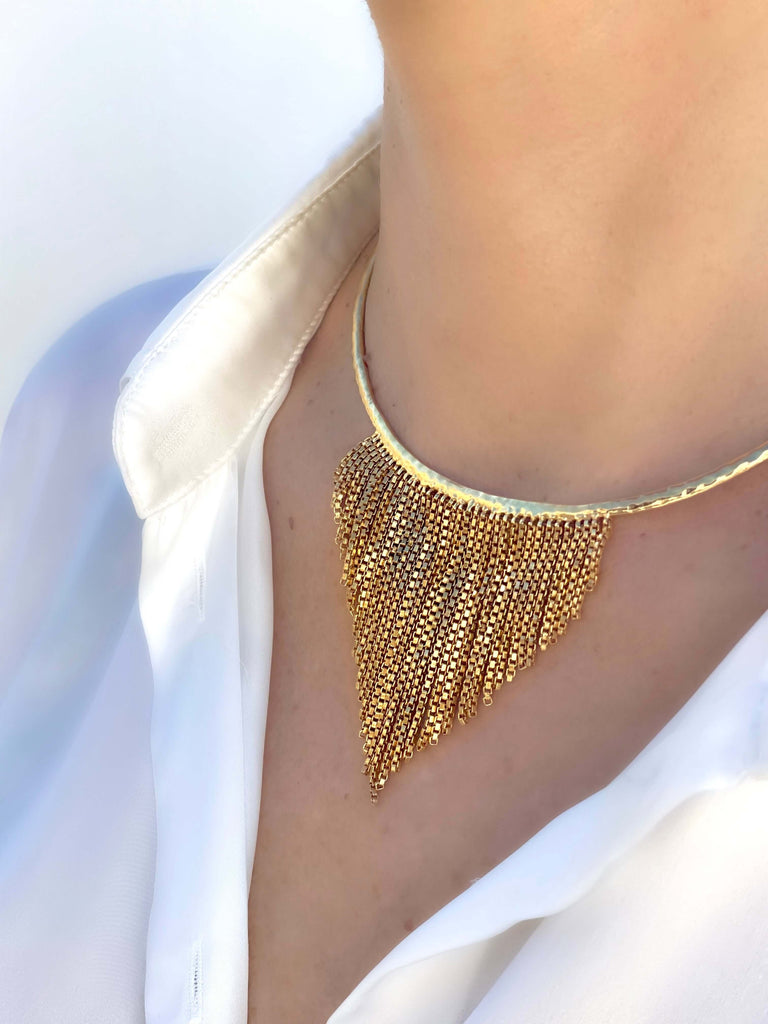 Le Marshand®  -  Joyería en plata 925, chapado en Oro 24K - Collar Artist - Diseños propios - Brazaletes, pulseras, collares y pendientes - Joyería online - Mallorca