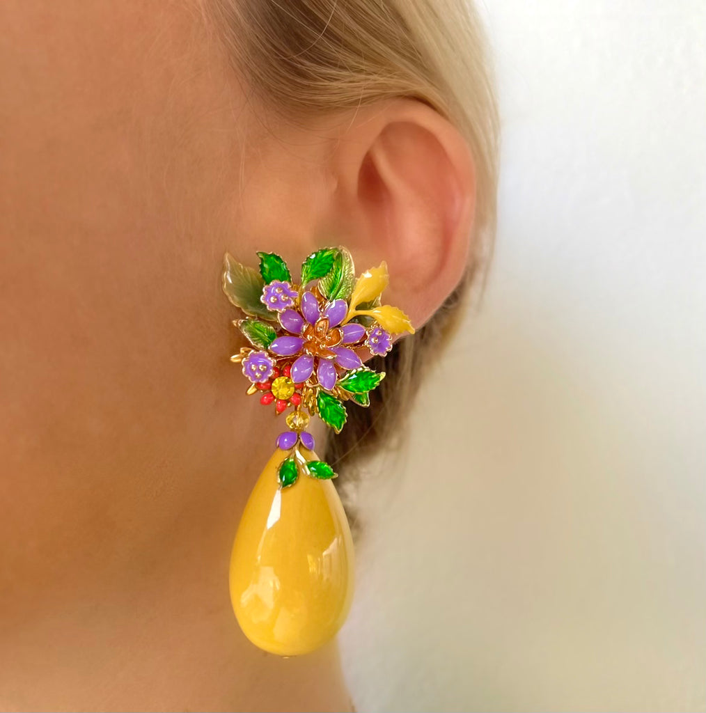 Le Marshand®  -  Joyería en plata 925, chapado en Oro 24K - Pendientes Limonero - Diseños propios - Brazaletes, pulseras, collares y pendientes - Joyería online - Mallorca