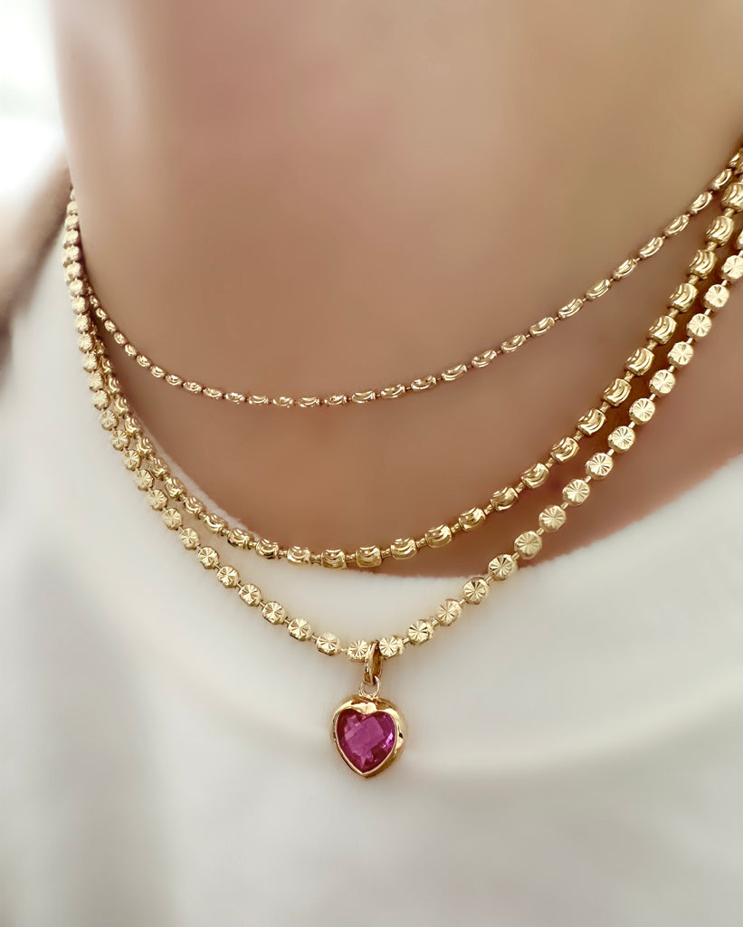 Le Marshand®  -  Joyería en plata 925, chapado en Oro 24K - Collar Love - Diseños propios - Brazaletes, pulseras, collares y pendientes - Joyería online - Mallorca