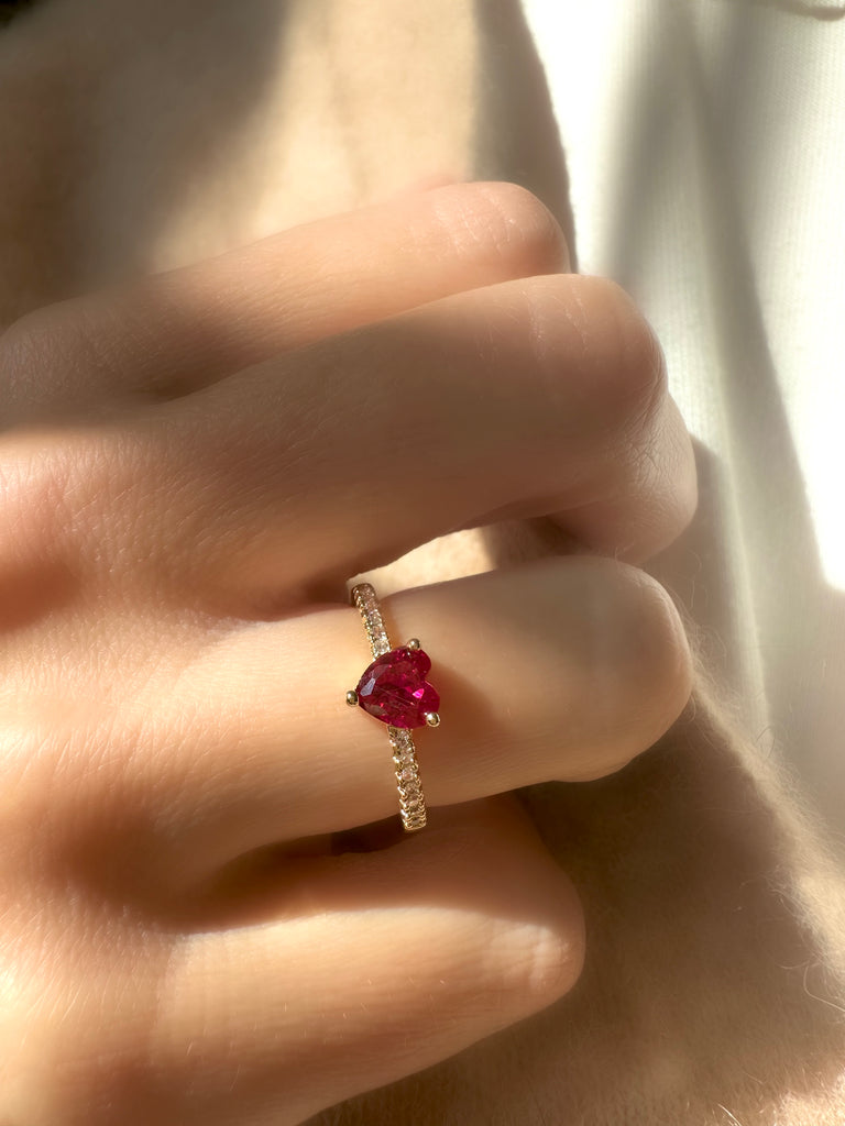 Le Marshand®  -  Joyería en plata 925, chapado en Oro 24K - Anillo Corazón Cupido - Diseños propios - Brazaletes, pulseras, collares y pendientes - Joyería online - Mallorca
