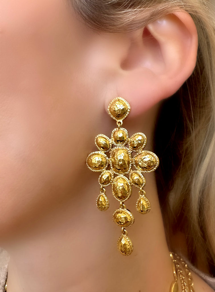 Le Marshand®  -  Joyería en plata 925, chapado en Oro 24K - Pendientes Rosetón - Diseños propios - Brazaletes, pulseras, collares y pendientes - Joyería online - Mallorca