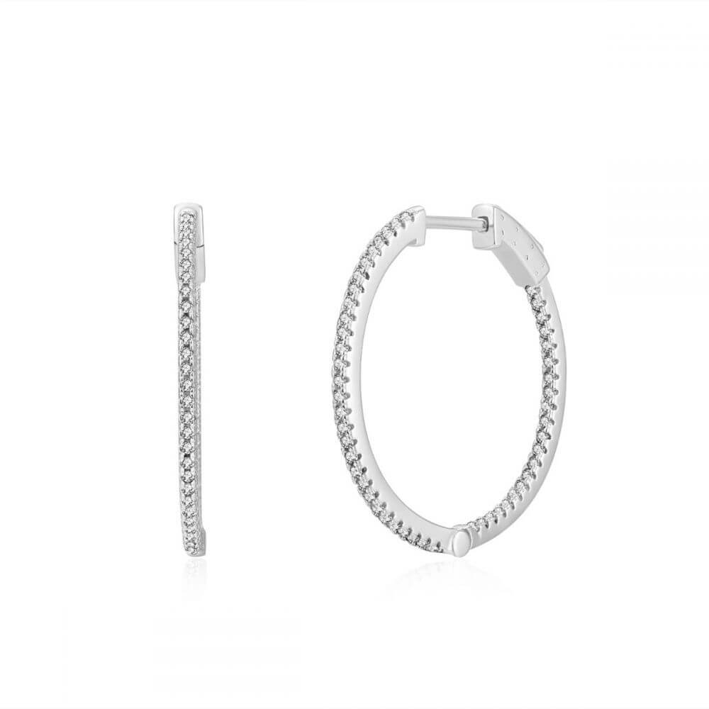 Le Marshand®  -  Joyería en plata 925, chapado en Oro 24K - Aros Finos Circ 40 (Plata) - Diseños propios - Brazaletes, pulseras, collares y pendientes - Joyería online - Mallorca