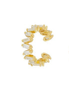 Le Marshand®  -  Joyería en plata 925, chapado en Oro 24K - Cuff Lux Barritas (Oro) - Diseños propios - Brazaletes, pulseras, collares y pendientes - Joyería online - Mallorca