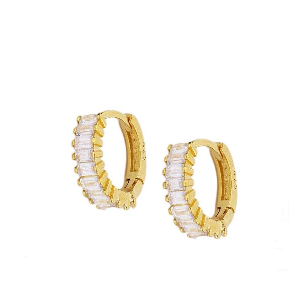 Le Marshand®  -  Joyería en plata 925, chapado en Oro 24K - Arito Barritas Blanco - Diseños propios - Brazaletes, pulseras, collares y pendientes - Joyería online - Mallorca