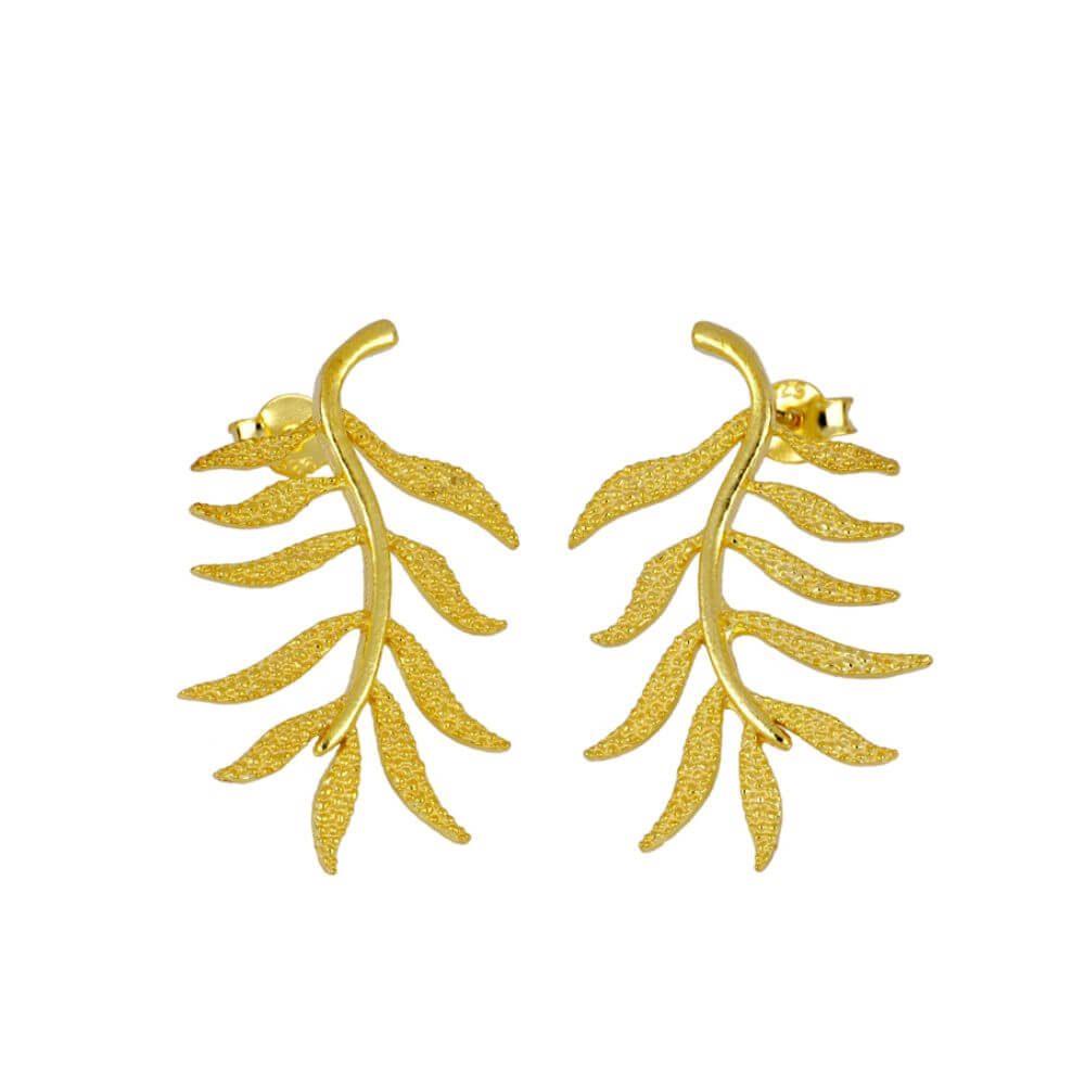 Le Marshand®  -  Joyería en plata 925, chapado en Oro 24K - Pendientes Rama (RBJ) - Diseños propios - Brazaletes, pulseras, collares y pendientes - Joyería online - Mallorca