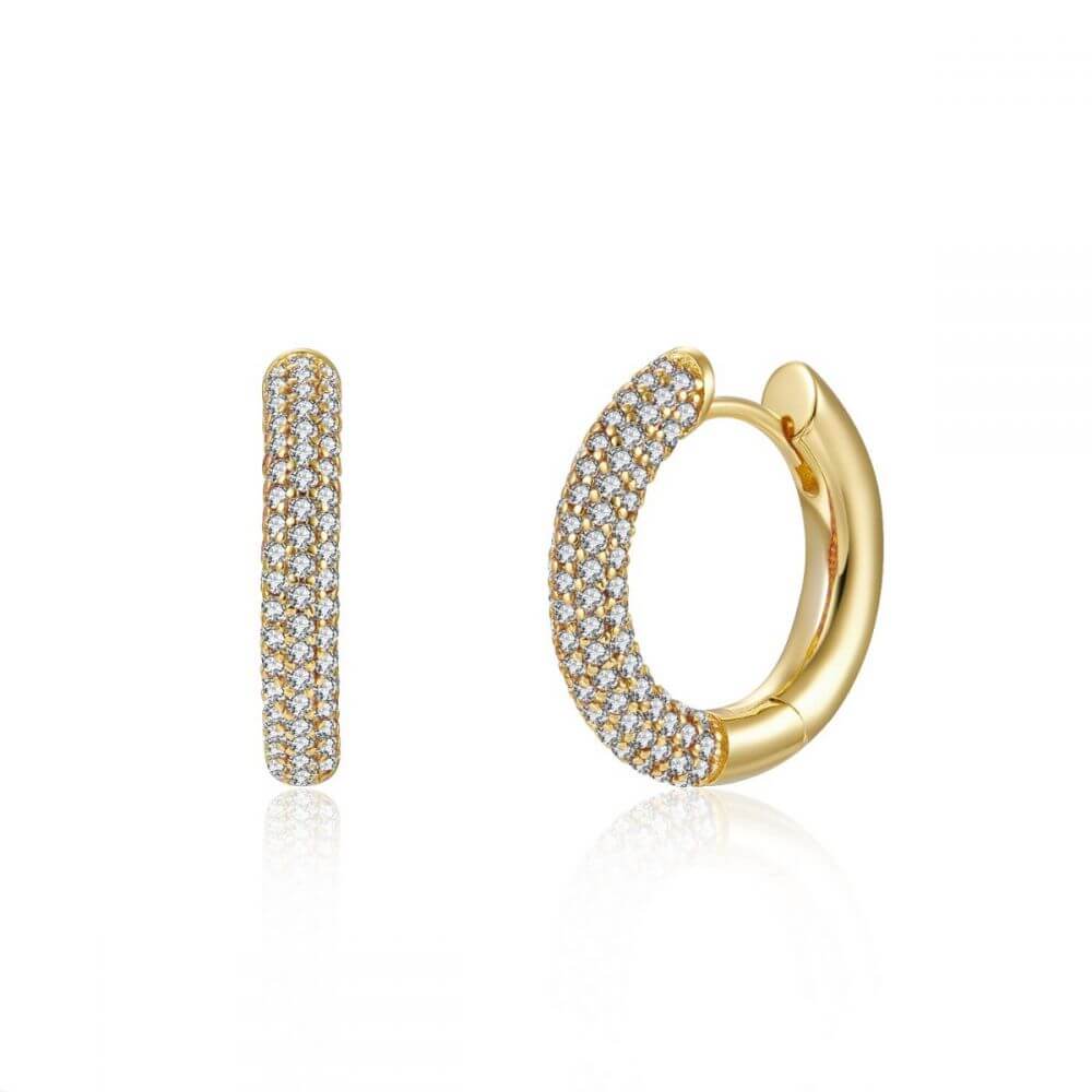 Le Marshand®  -  Joyería en plata 925, chapado en Oro 24K - Arito Lux Round - Diseños propios - Brazaletes, pulseras, collares y pendientes - Joyería online - Mallorca