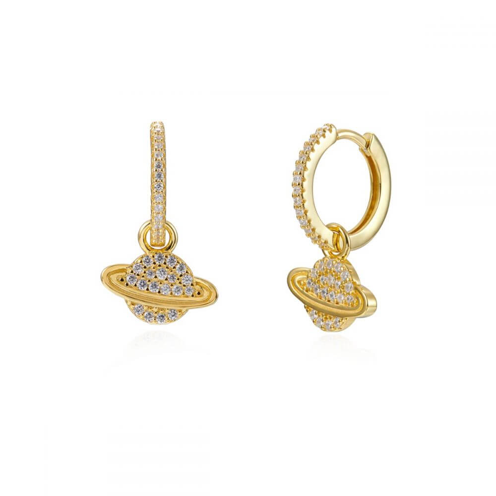 Le Marshand®  -  Joyería en plata 925, chapado en Oro 24K - Arito Lux Planeta - Diseños propios - Brazaletes, pulseras, collares y pendientes - Joyería online - Mallorca