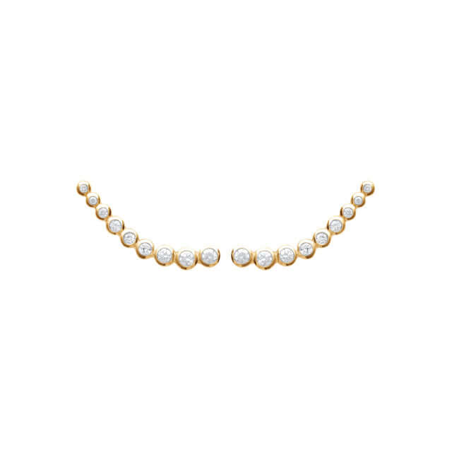 Le Marshand®  -  Joyería en plata 925, chapado en Oro 24K - Climbers Tira Circonitas - Diseños propios - Brazaletes, pulseras, collares y pendientes - Joyería online - Mallorca